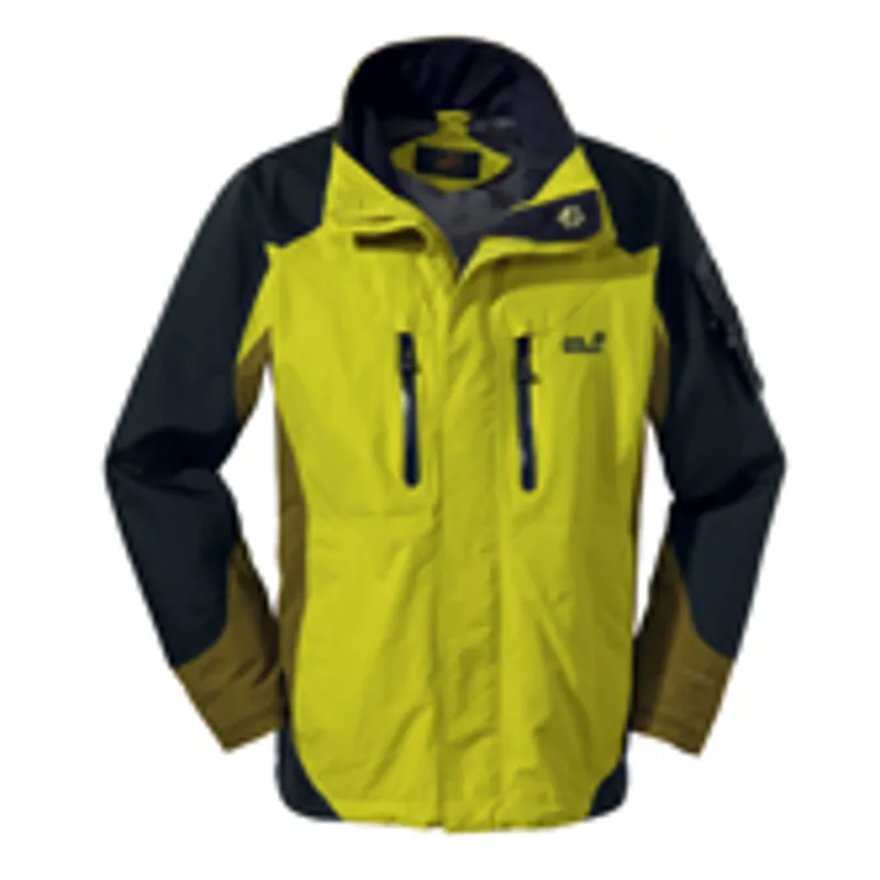 Jack Wolfskin Mens All Terrain Jacket - Wild Lime