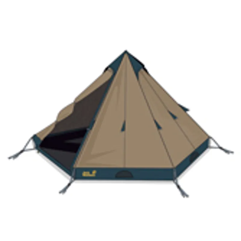 Jack Wolfskin Diamond Tarp Tent - Wolf