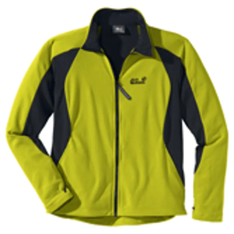 Jack Wolfskin Mens Endurance Full Zip - Wild Lime