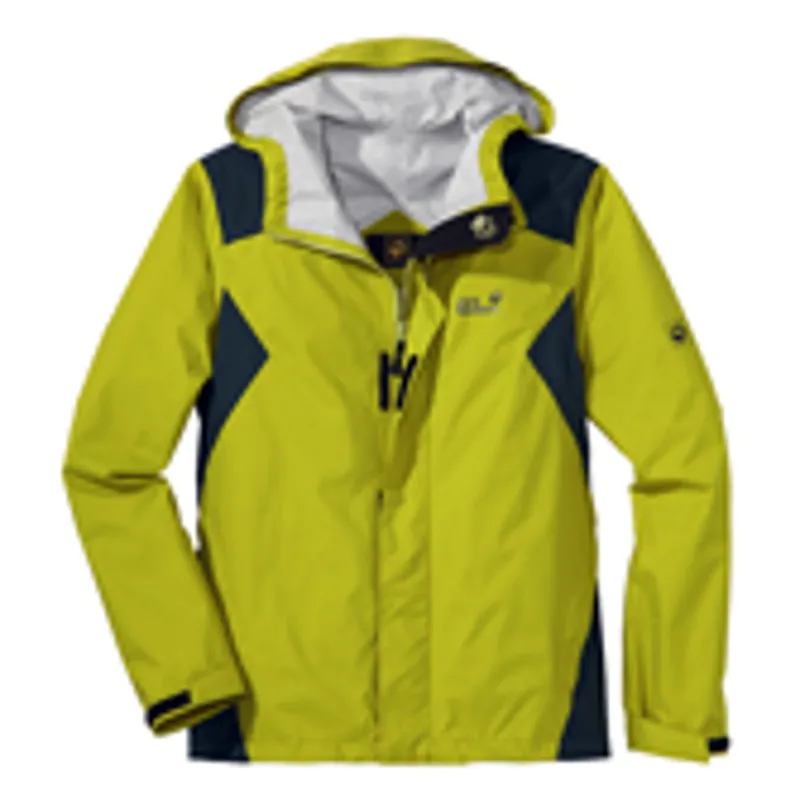 Jack Wolfskin Mens Raintool - Wild Lime