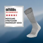 TGO Magazine review of Moggans Stravaiger merino wool socks….its done rather well.