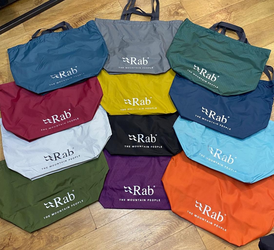RAB BAGS FOR LIFE – BACK IN STOCK JUST IN TIME FOR CHRISTMAS