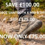 OBOZ SAWTOOTH X MID B’DRY – AMAZING DEAL – Now only £75