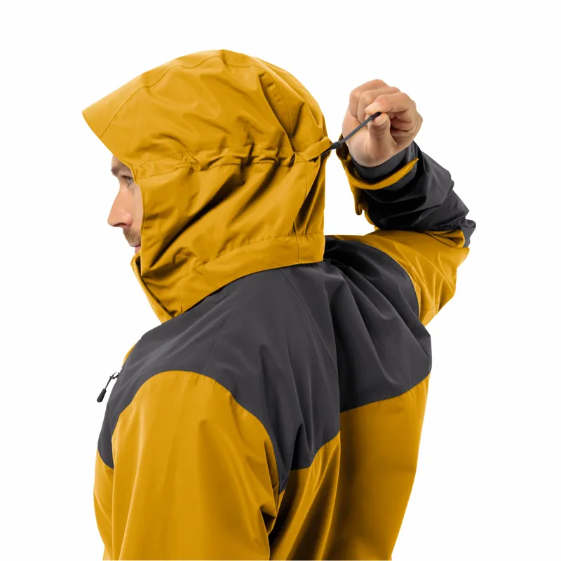 Jack Wolfskin Men's Jasper 2L Waterproof Jacket - Curry-5