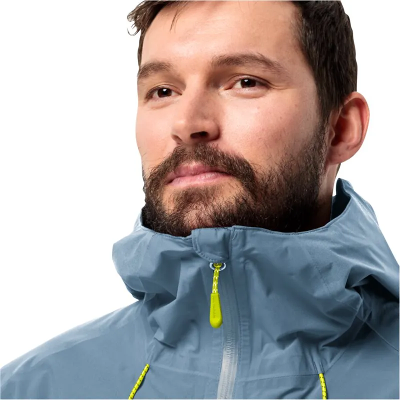 Jack Wolfskin Men's Eagle Peak 2L Jacket - Elemental Blue-4