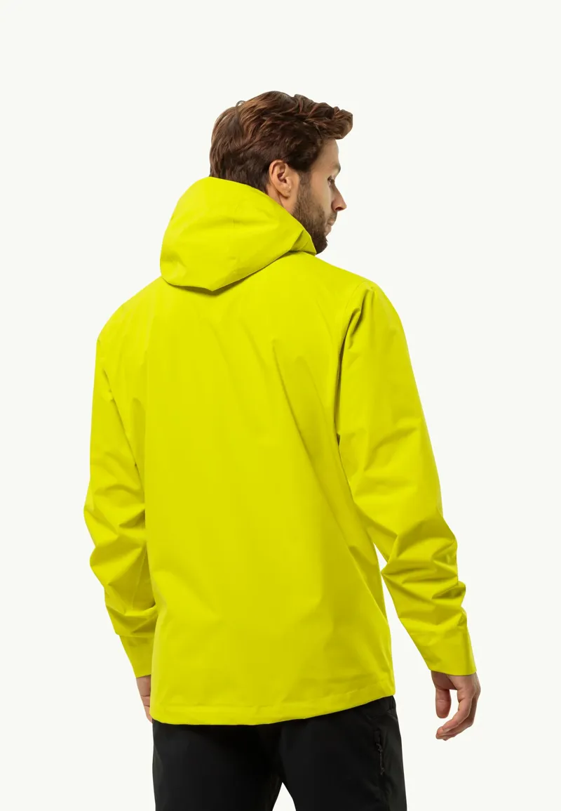Jack Wolfskin Men's Highest Peak 3L Waterproof Jacket - Firefly-4