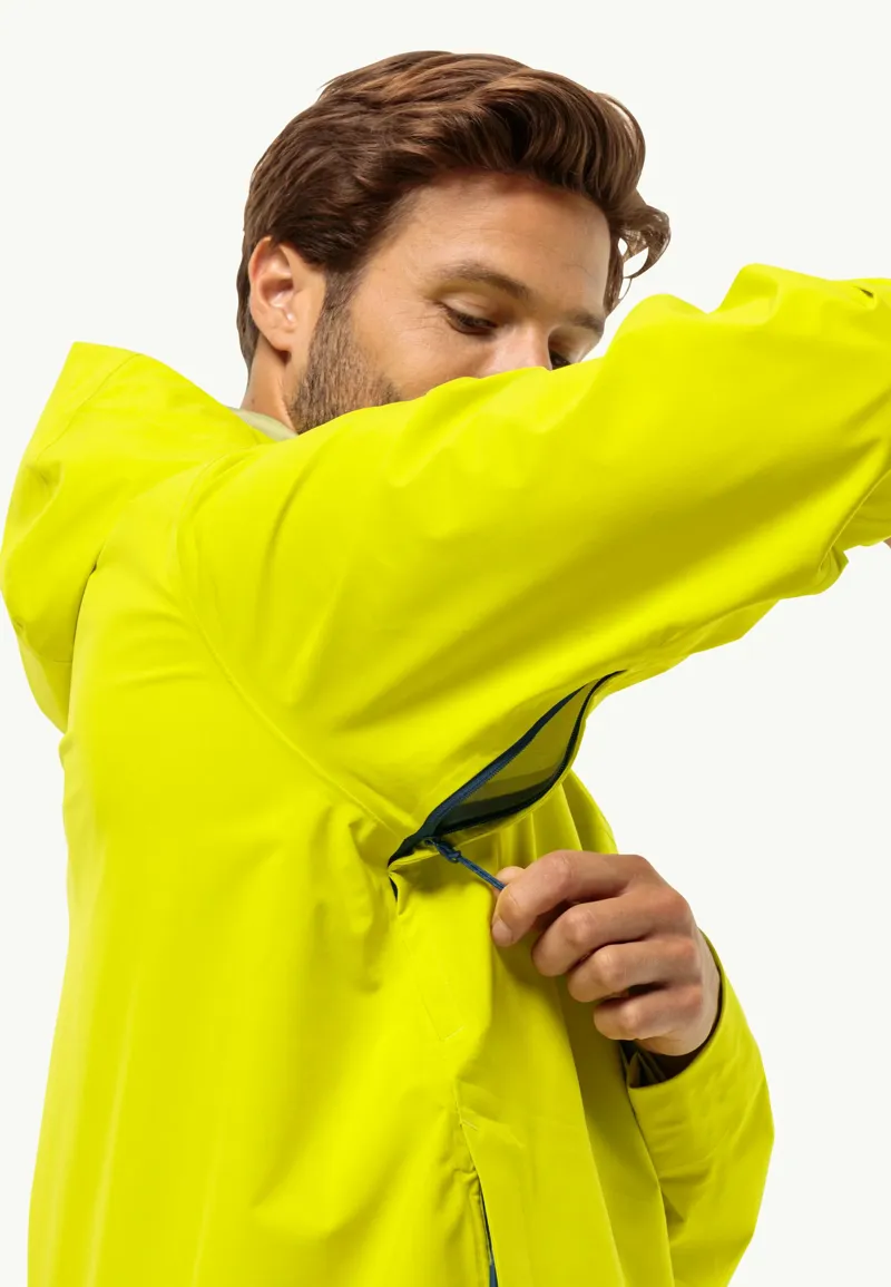Jack Wolfskin Men's Highest Peak 3L Waterproof Jacket - Firefly-5