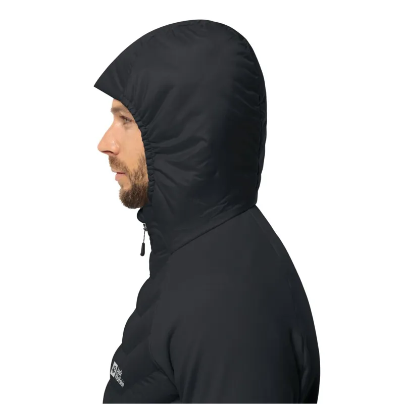 Jack Wolfskin Men's Routeburn Pro Hybrid Insulated Jacket - Black-3