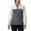 Columbia Women's Benton Springs Half Snap Pullover Fleece - City Grey/Chalk