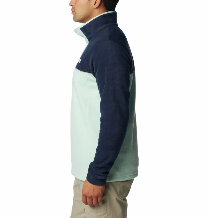 Columbia Men's Steens Mountain Half Snap Fleece - Collegiate Navy/Spray-2