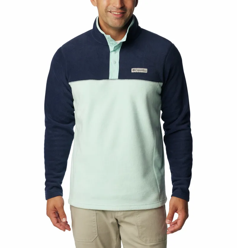 Columbia Men's Steens Mountain Half Snap Fleece - Collegiate Navy/Spray