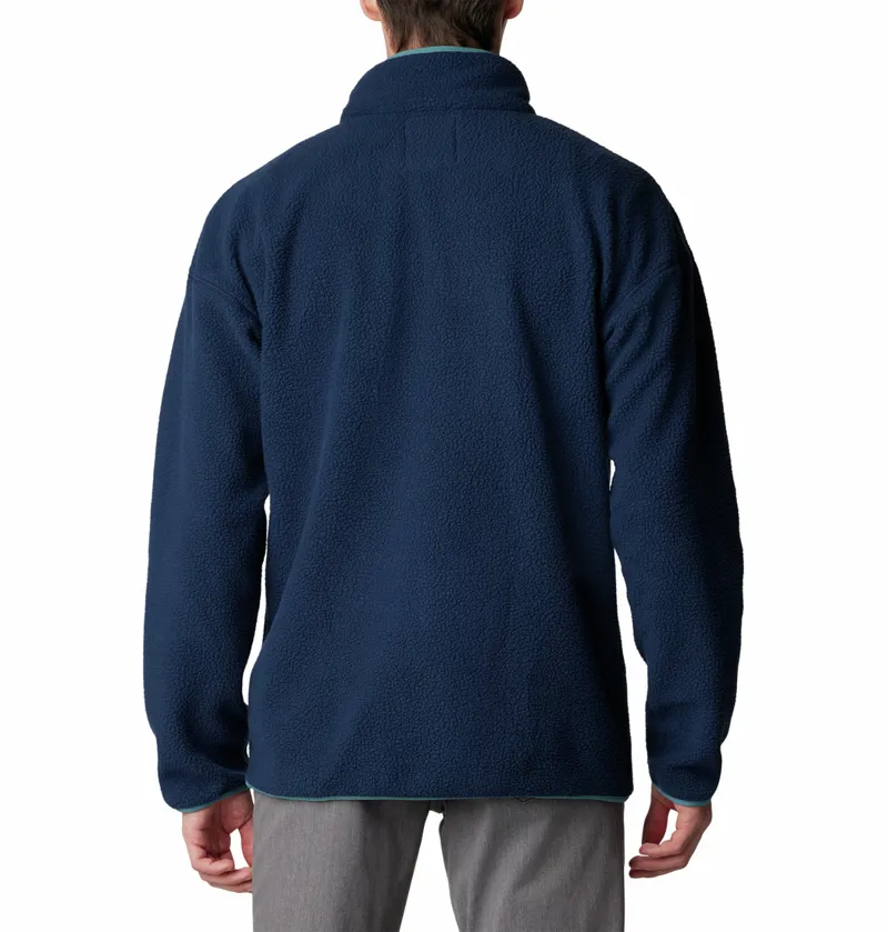 Columbia Men's Helvetia Half Snap Fleece - Collegiate Navy-1