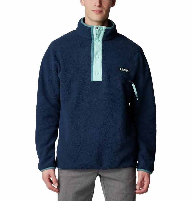 Columbia Men's Helvetia Half Snap Fleece - Collegiate Navy