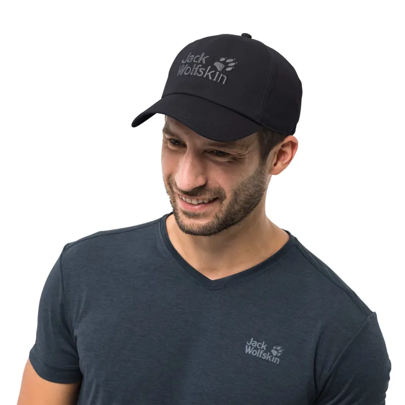 Jack Wolfskin Baseball Cap Black