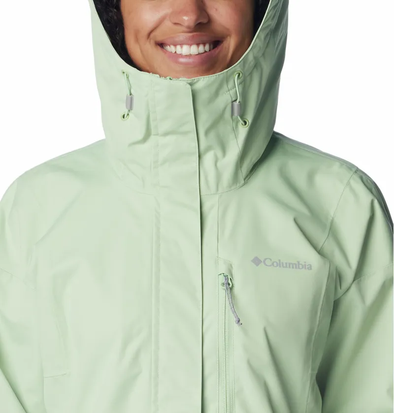 Columbia Women s Hikebound Waterproof Jacket Sage Leaf