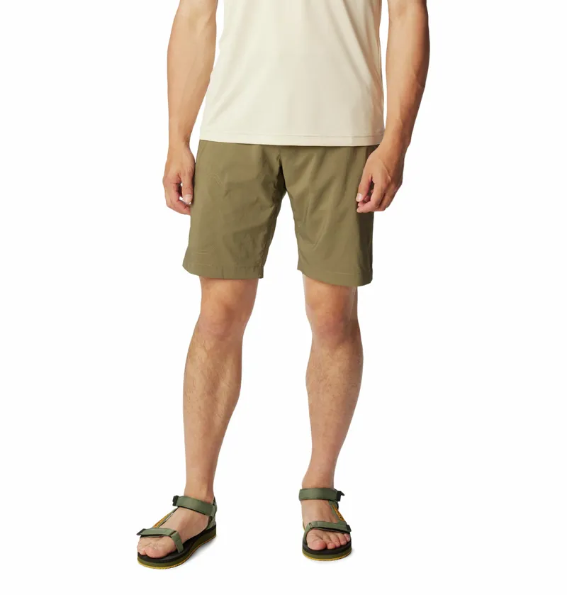 Columbia Men s Silver Ridge Utility Walking Shorts Stone Green