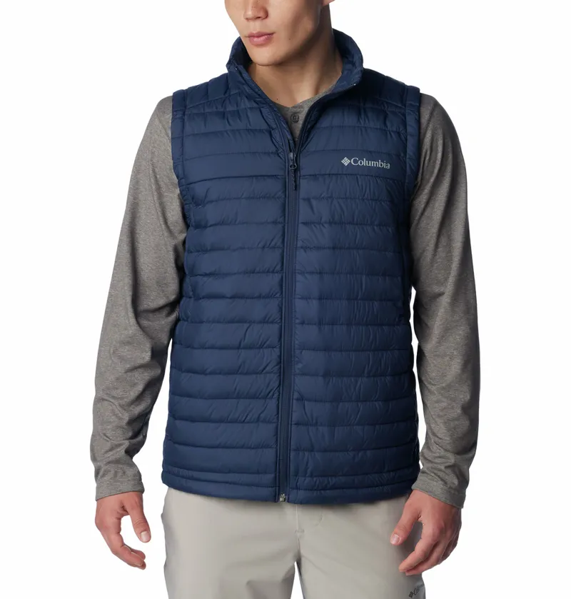 Columbia Men's Silver Falls Packable Insulated Vest - Collegiate Navy-1