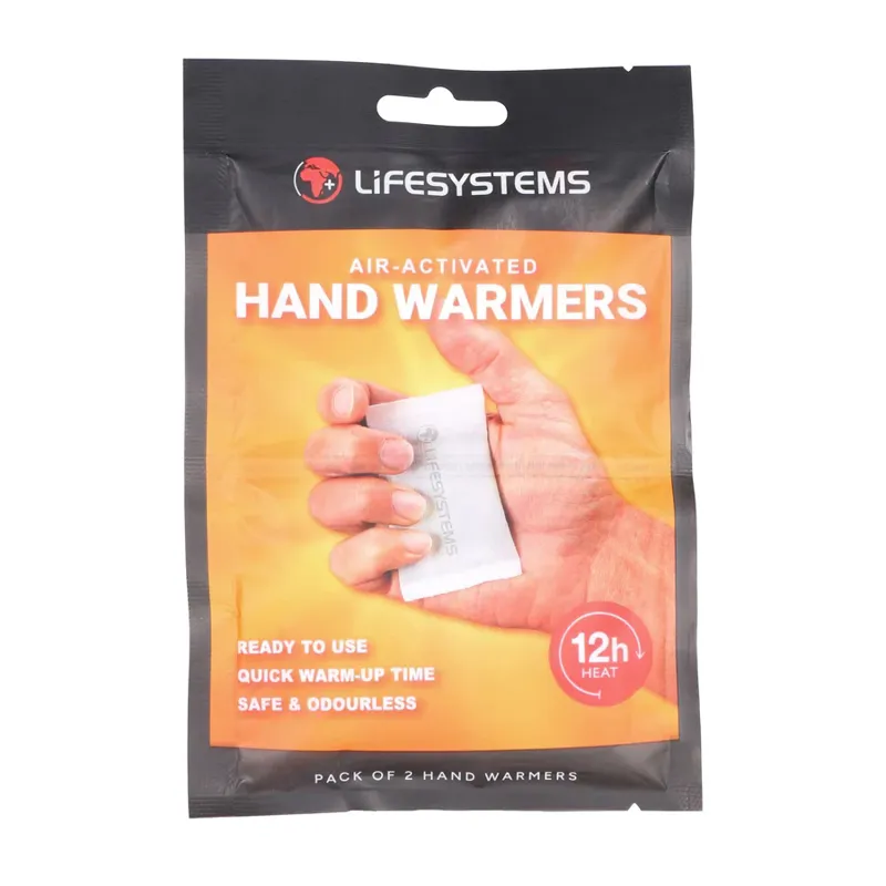 Lifesystems Air Activated Hand Warmers - Pack of 2