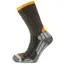 Horizon Performance Merino Trekker Sock - Olive Marl/Orange