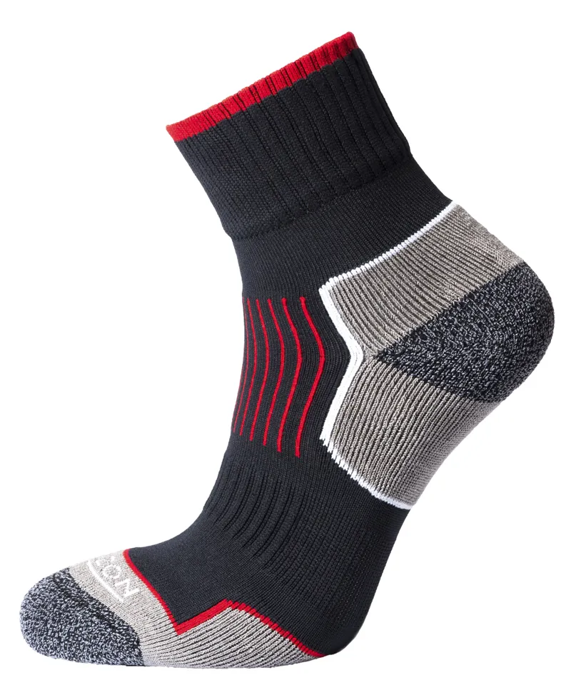 Horizon Atomic 29 Multisport Sock - Anthracite/Red