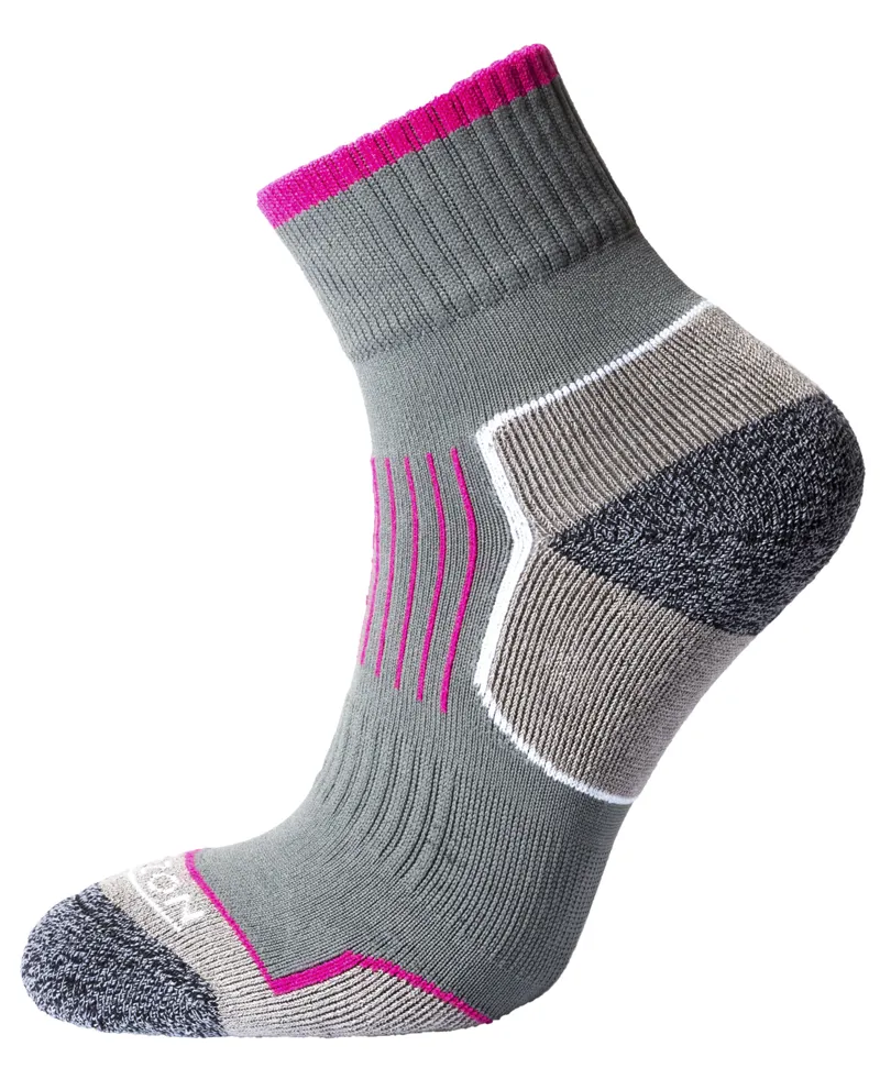 Horizon Atomic 29 Multisport Sock - Charcoal/Cerise