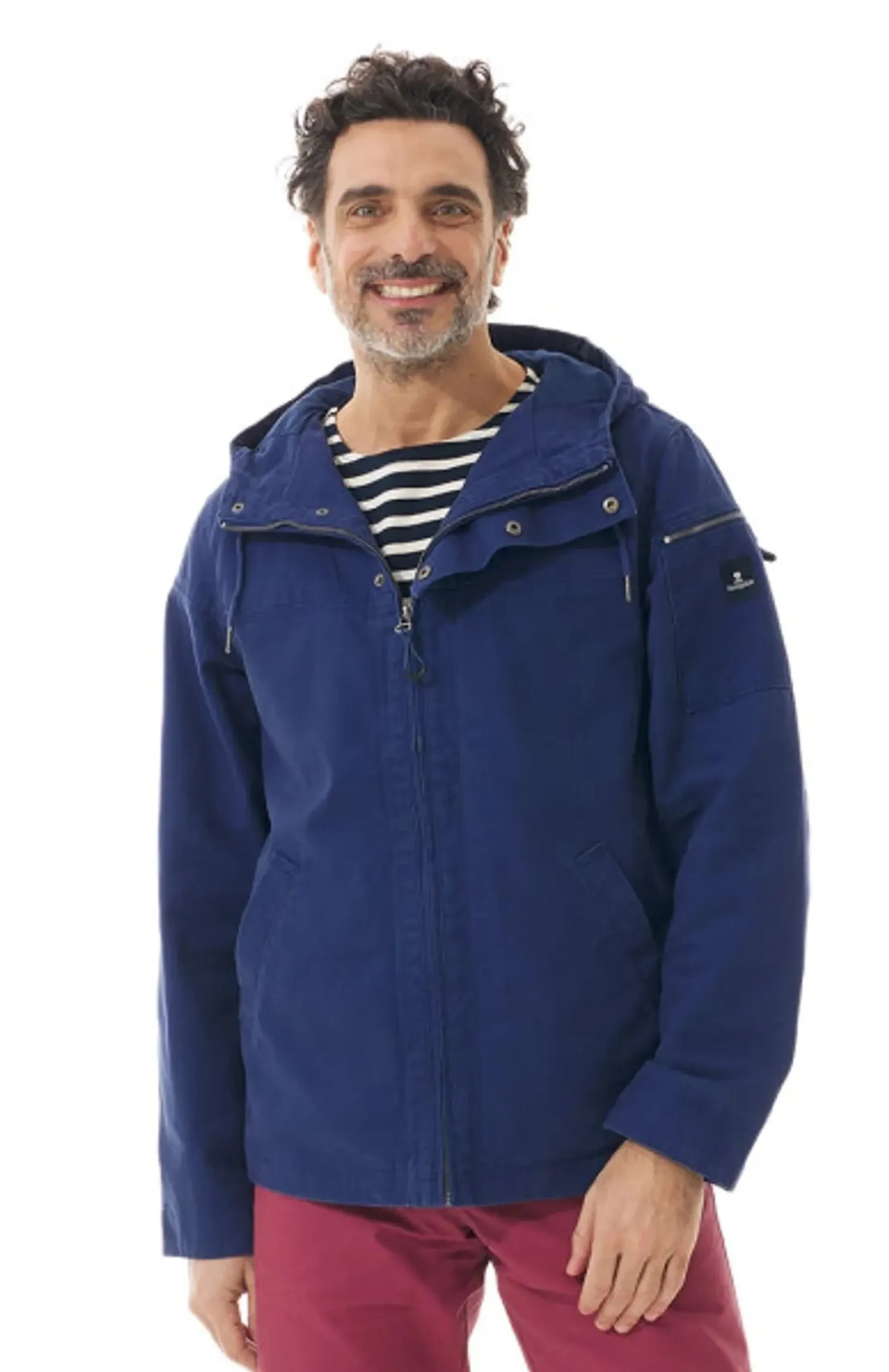 Mousqueton Men's Baden Hooded Jacket Regate