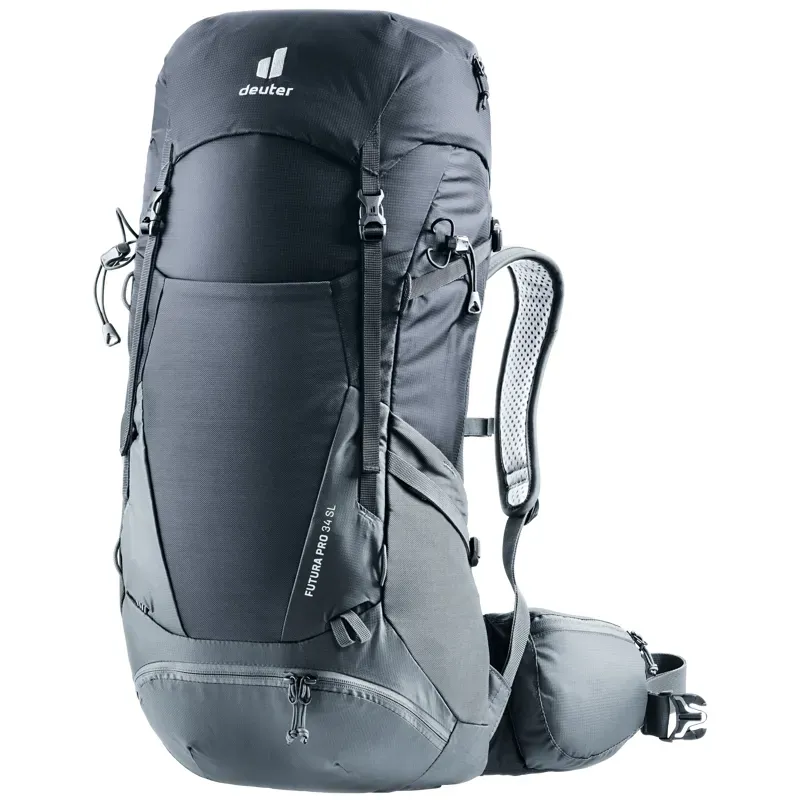 Deuter Women's Futura Pro 34Litre SL Hiking Backpack - Black/Graphite