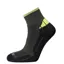 Horizon Performance Coolmax Quarter Sock - Charcoal Marl/Apple