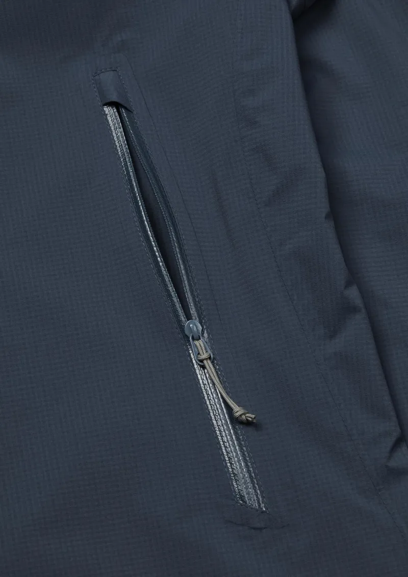 Rab Men's Downpour Light Waterproof Jacket - Tempest Blue-4