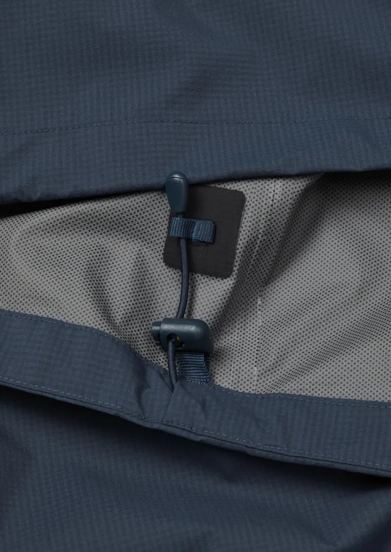 Rab Men's Downpour Light Waterproof Jacket - Tempest Blue-7