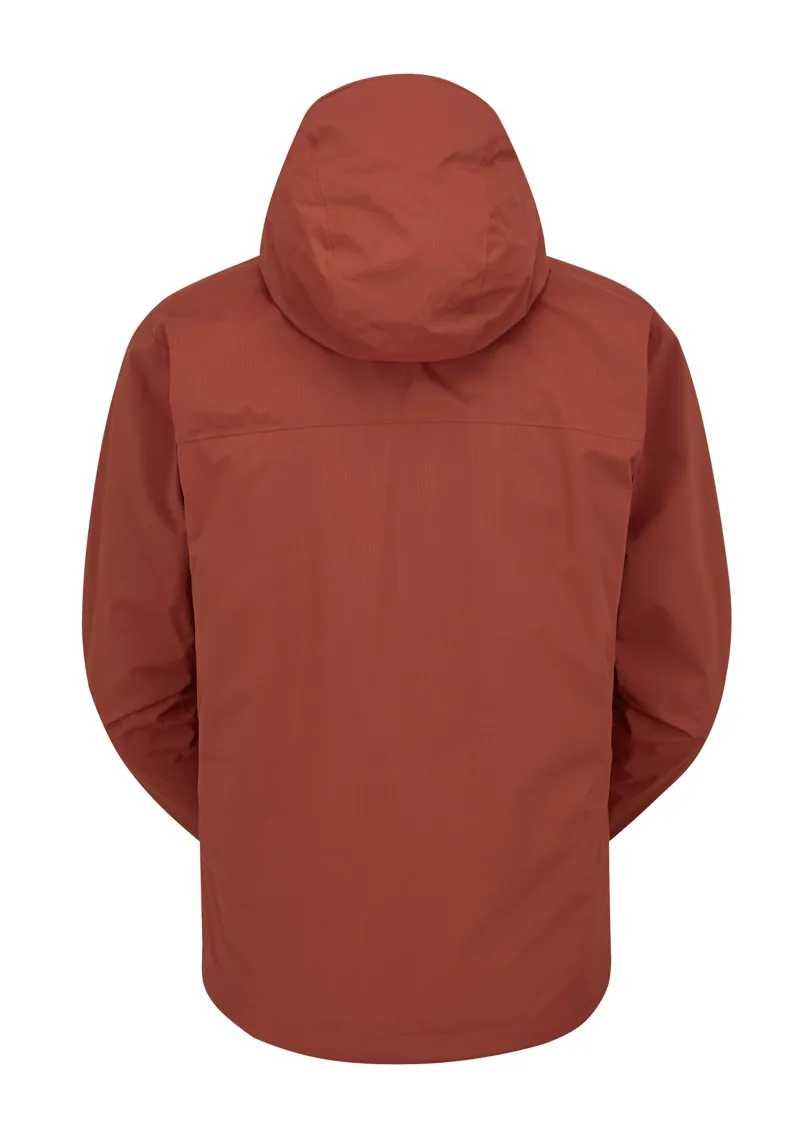 Rab Men's Downpour Light Waterproof Jacket - Tuscan Red-1