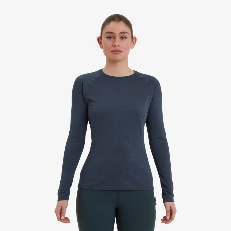 Montane Women's Dart Long Sleeve T-Shirt - Eclipse Blue-1