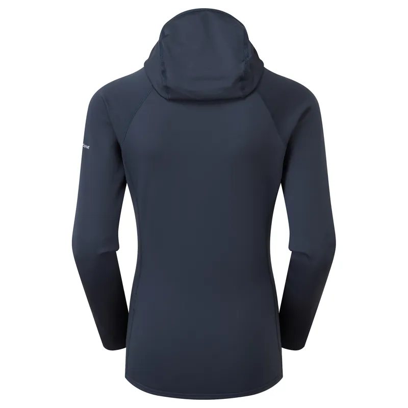Montane Women's Fury Lite Hooded Fleece Jacket - Eclipse Blue-1