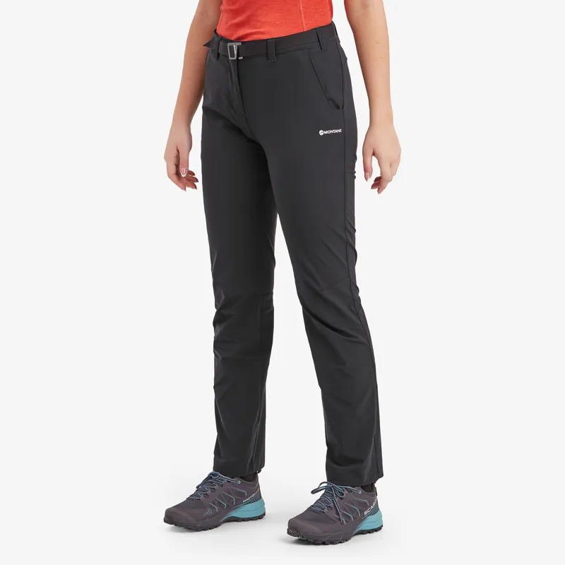 Montane Women's Terra Stretch Lite Trousers Regular Leg - Black-2