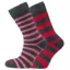 Horizon Heritage Merino Outdoor Socks 2 pack - Red/Charcoal