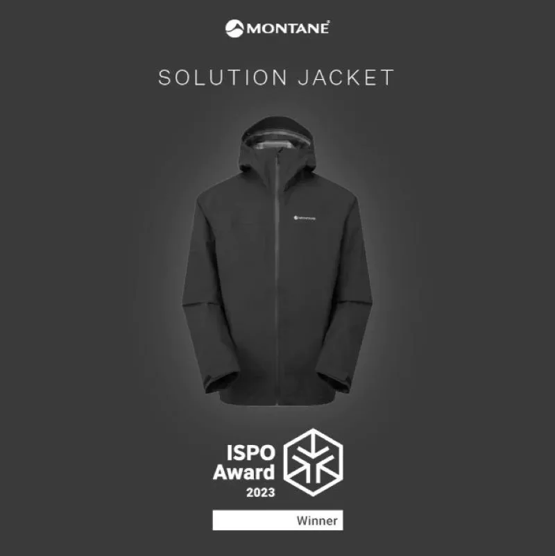 Montane Men's Solution Waterproof Jacket - Black-9