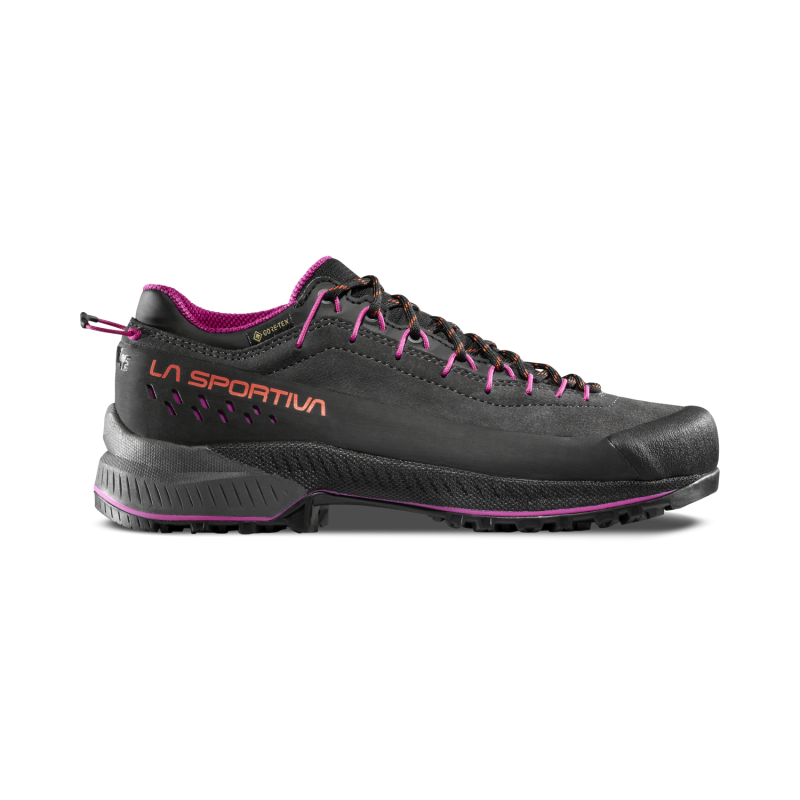 La Sportiva Women's TX4 EVO GTX - Carbon/Springtime-2