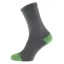 Horizon Lifestyle Women's Bamboo Sock Plain - Charcoal/Mint	