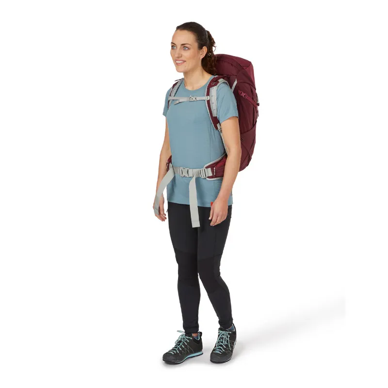 Lowe Alpine Women's AirZone Trail ND 28 Litre Hiking Pack - Deep Heather/Raspberry-4