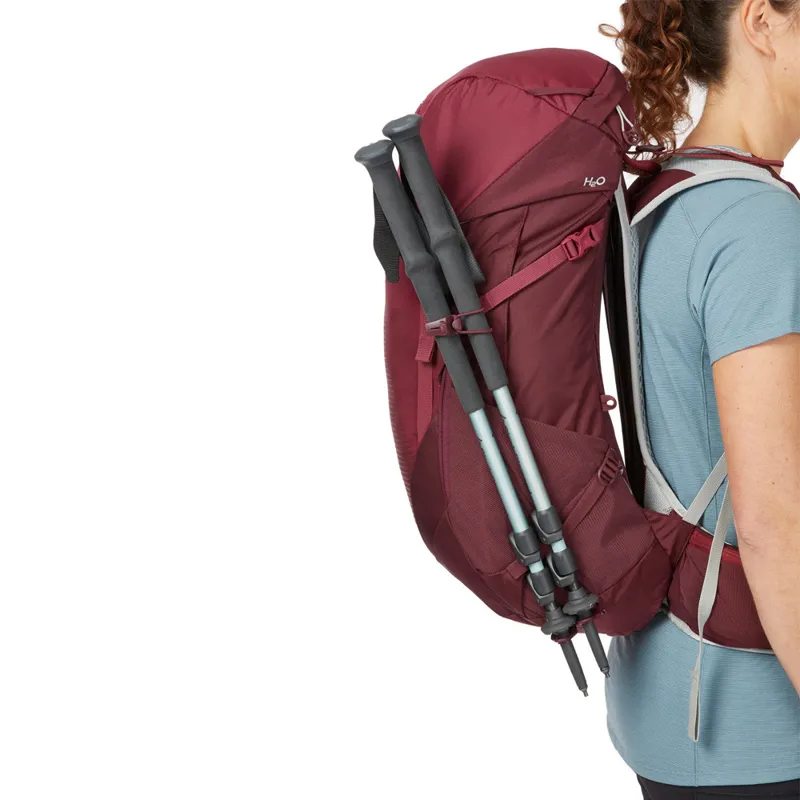 Lowe Alpine Women's AirZone Trail ND 28 Litre Hiking Pack - Deep Heather/Raspberry-3