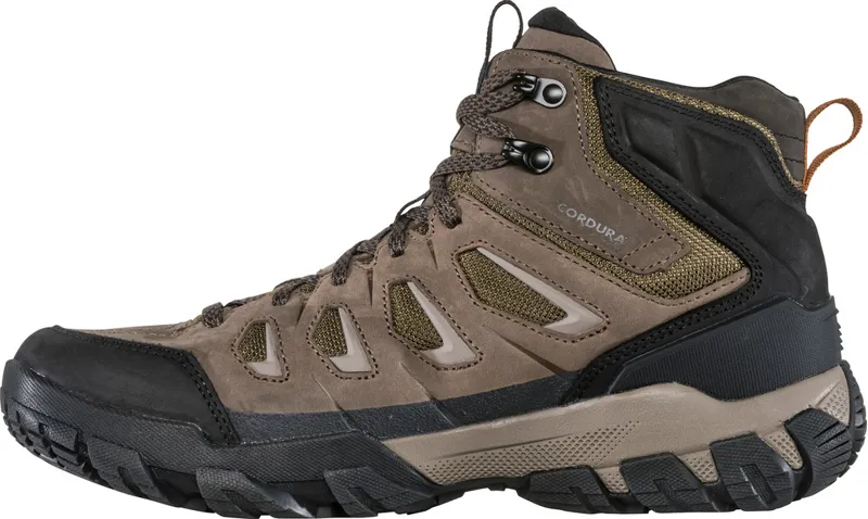 Oboz Men's Sawtooth X Mid B-DRY Wide Fit - Canteen-3