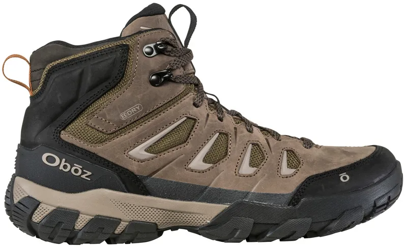 Oboz Men's Sawtooth X Mid B-DRY Wide Fit - Canteen-1