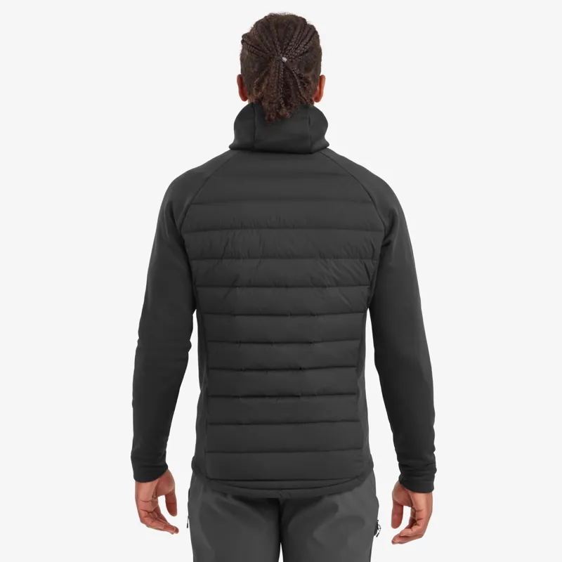 Montane Men's Composite Hooded Down Jacket - Black-4