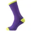 Horizon Women's Premium Merino Trek Sock - Purple Marl/Lime