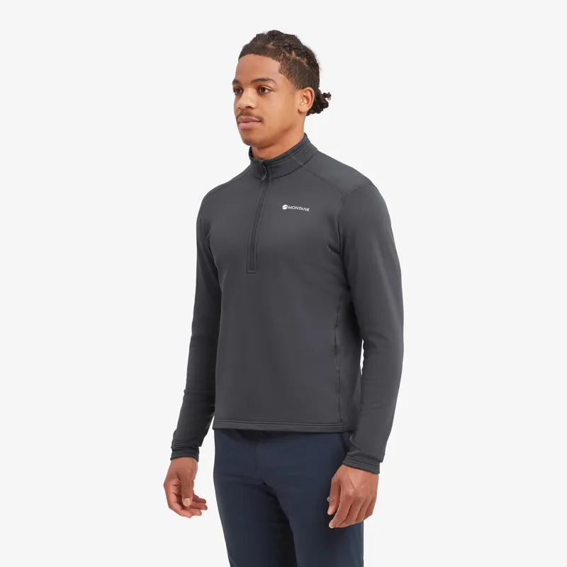 Montane Men's Fury Lite Fleece Pull-On - Midnight Grey-3