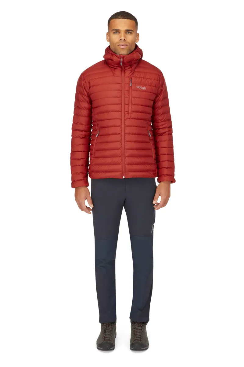 Rab Men's Microlight Alpine Down Jacket - Tuscan Red