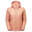 Montane Women's Anti Freeze Hooded Down Jacket - Pink Clay