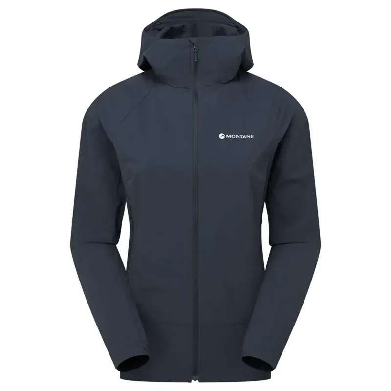 Montane Women's Tenacity Nano Hooded Softshell - Eclipse Blue