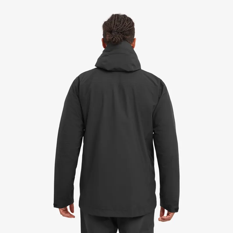 Montane Men's Solution Waterproof Jacket - Black-4