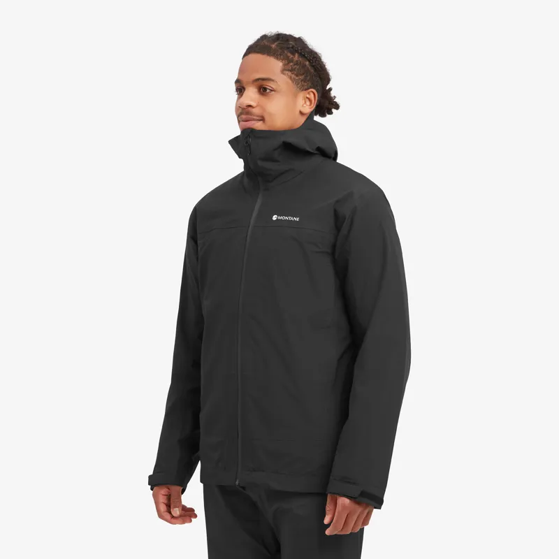 Montane Men's Solution Waterproof Jacket - Black-3